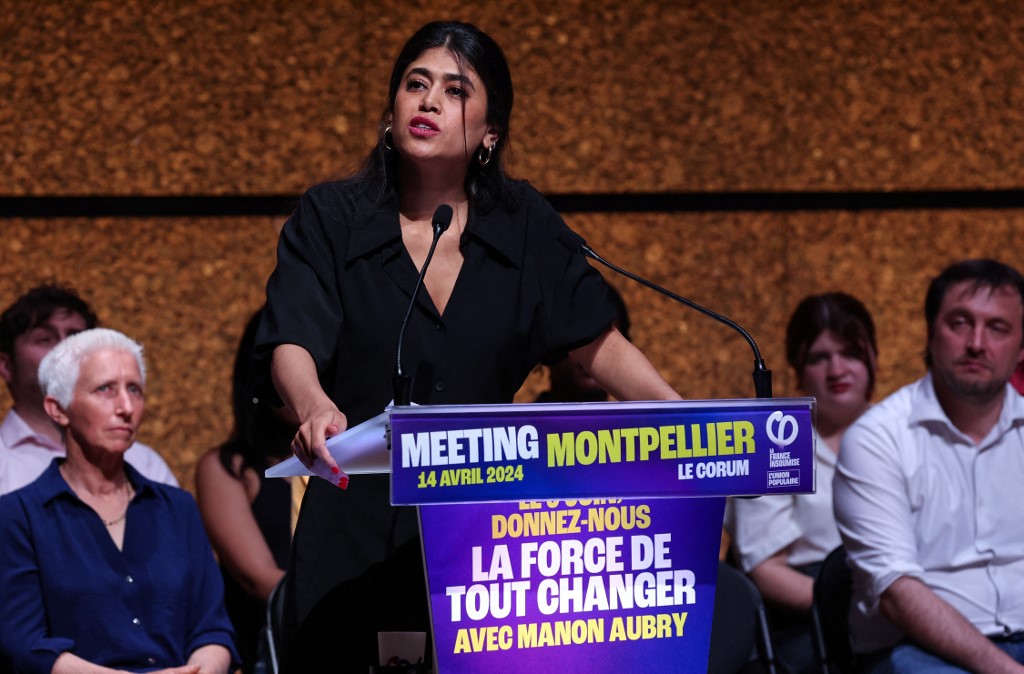 rima hassan meeting vénissieux