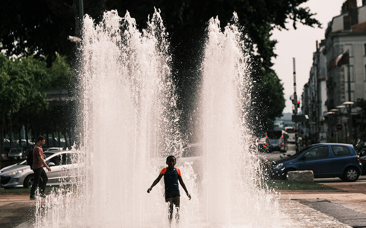 fontaine eau canicule