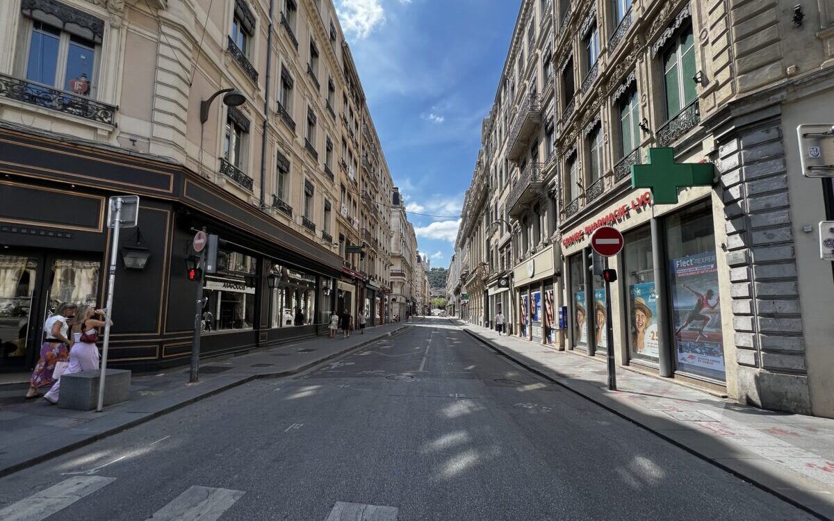 rue Grenette sans voiture lyon