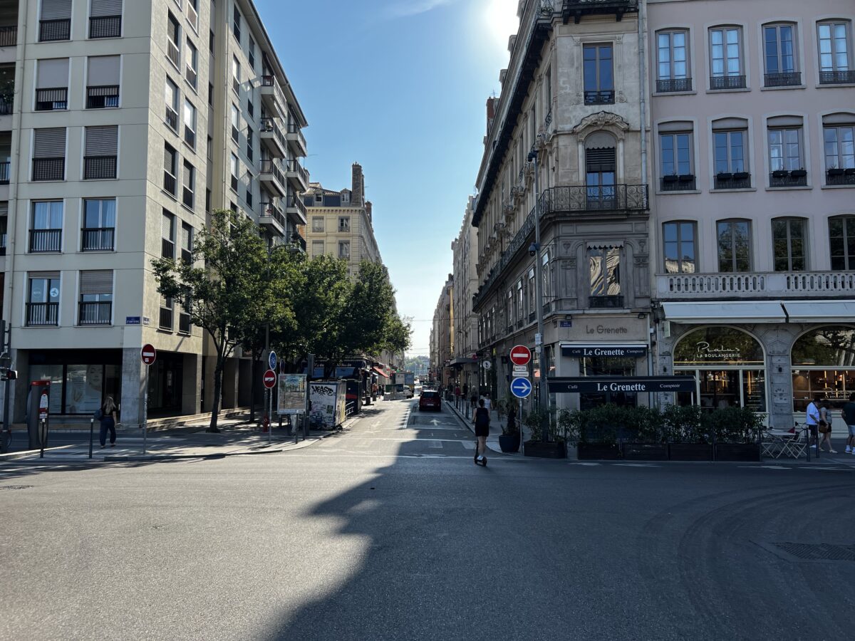rue grenette coté saone Lyon