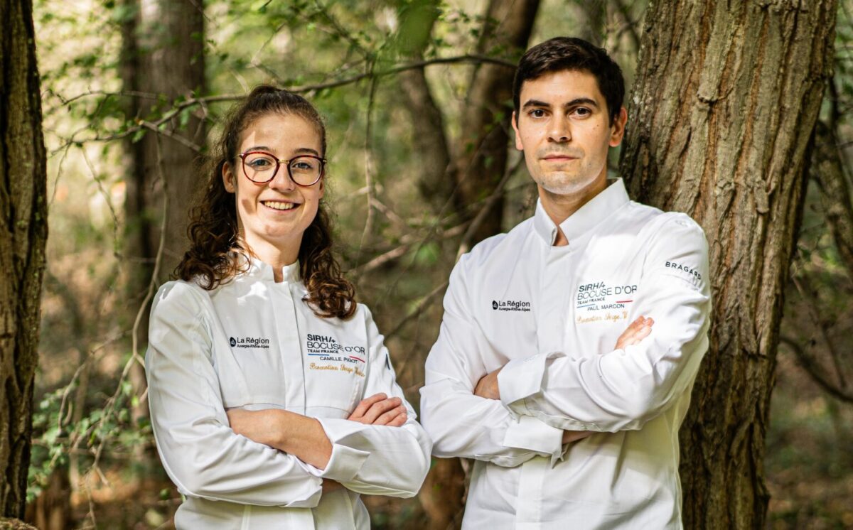 Camille Pigot (commis) et Paul Marcon (candidat) tenteront de décrocher le Bocuse d'Or 2025