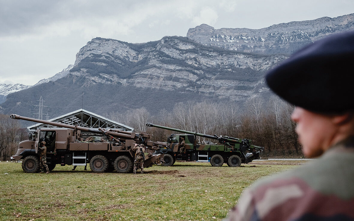 artillerie soldats canons