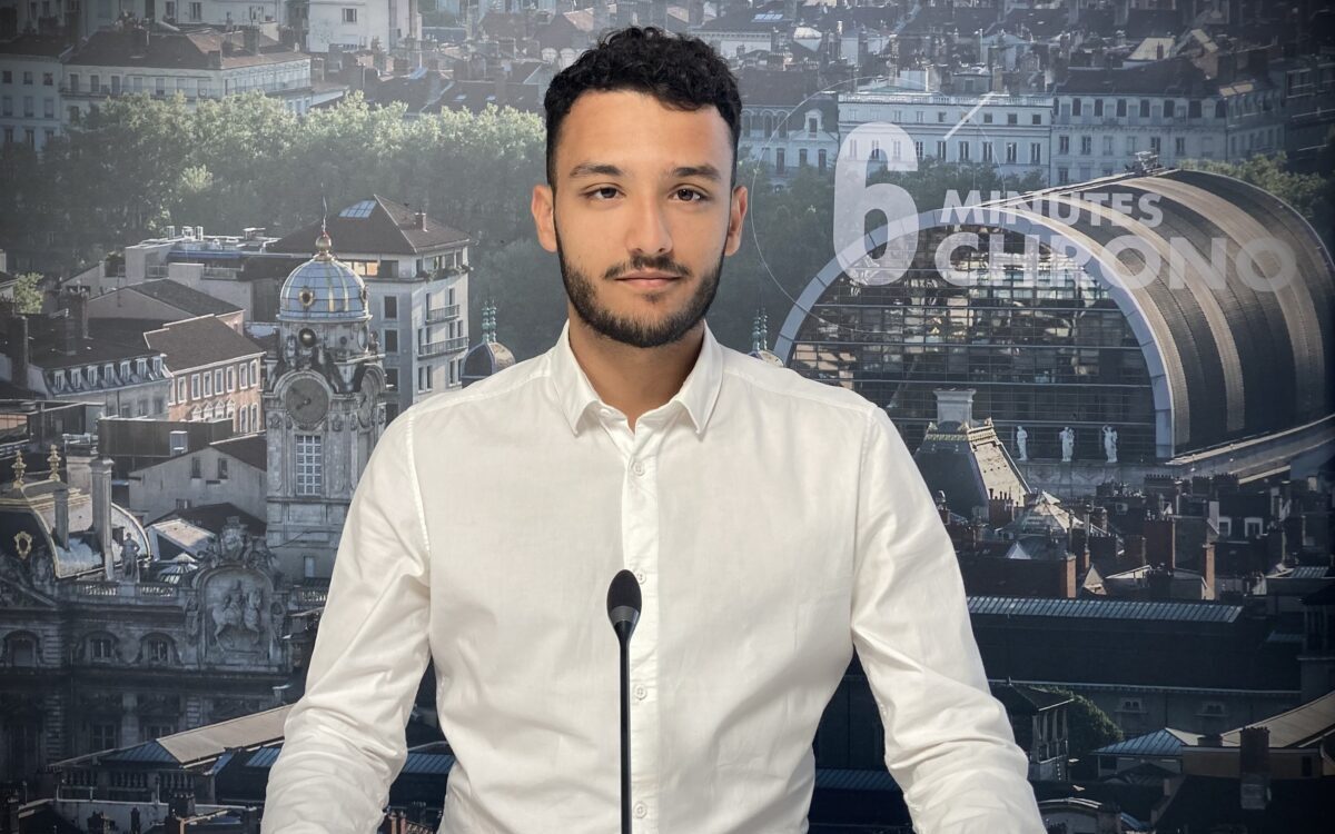 Mohamed Amin Ben Kraiem, représentant des étudiants en médecine de Lyon-Est, est l'invité de 6 minutes chrono, l'émission d’actualité de Lyon Capitale.
