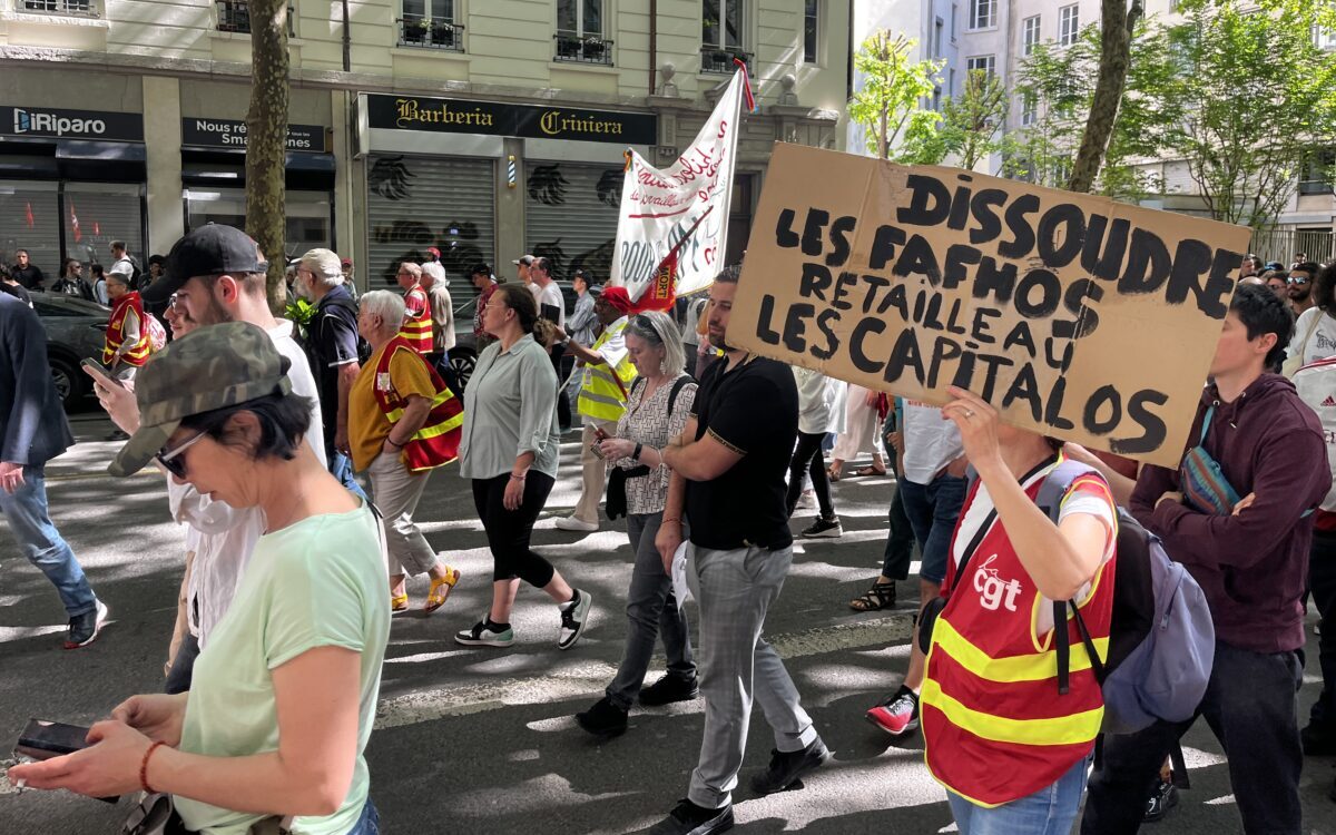 manifestation du 1er mai 2025 à Lyon