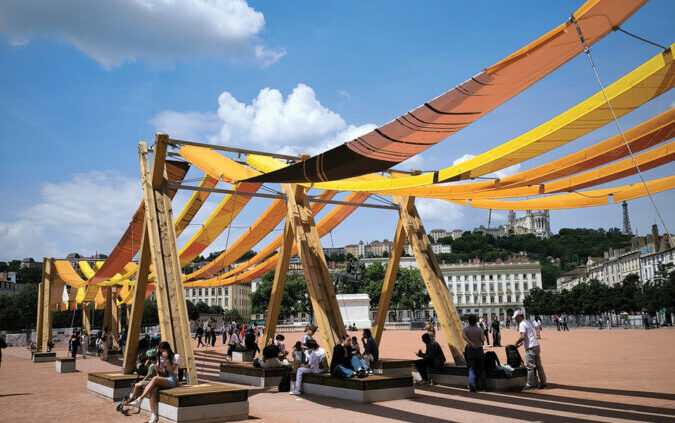 L'oeuvre de la place Bellecour