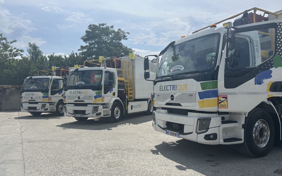 Mineris camions-grues électriques