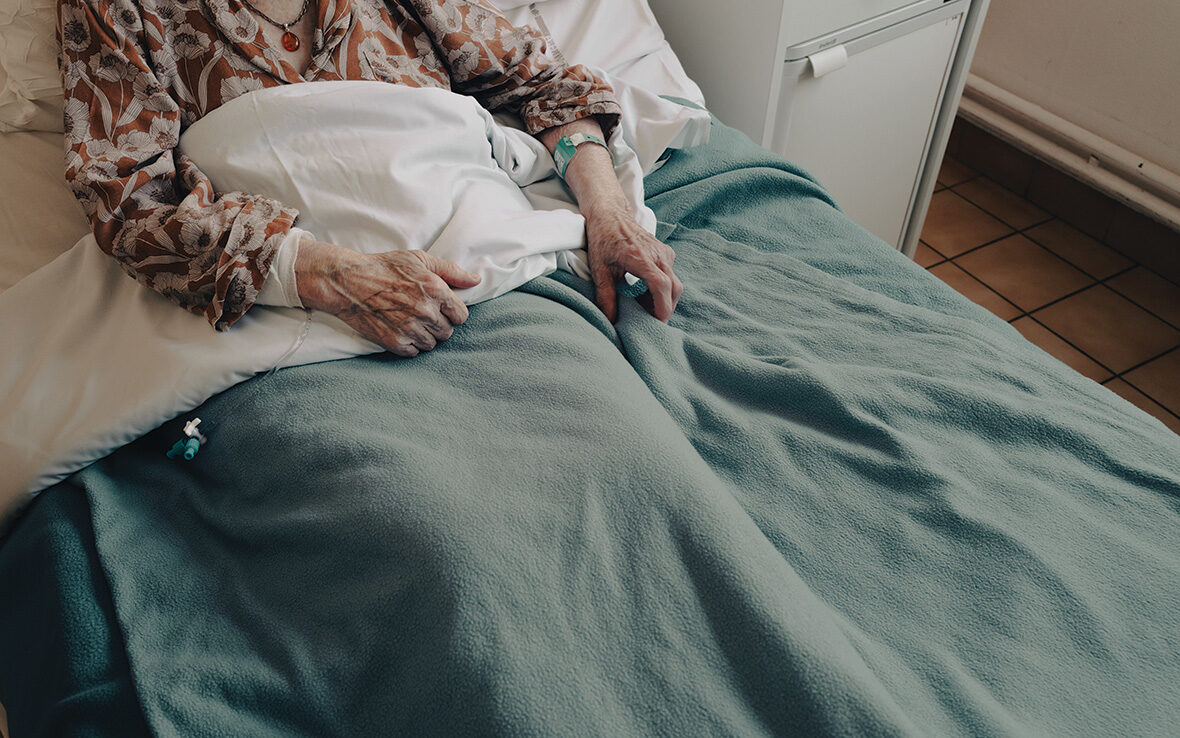 Les soins palliatifs ne se limitent pas à la seule question de la fin de vie. Au moins 60 % des patients du service rentrent chez eux ou en soins médicaux et de réadaptation (SMR) © Antoine Merlet
