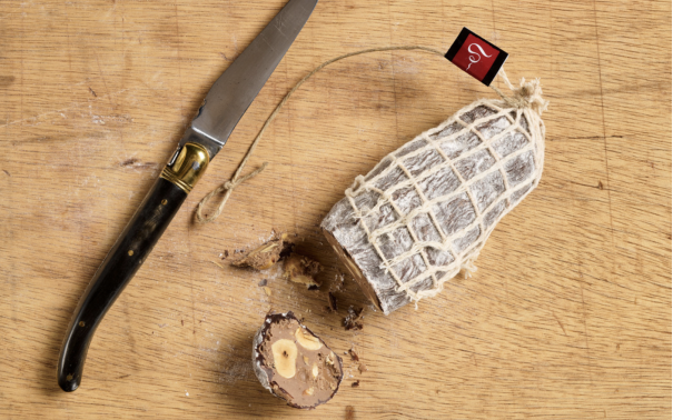 Saucisson en chocolat Sève
