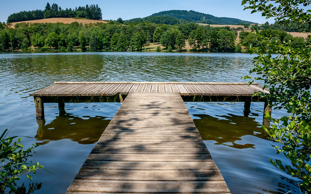 Lac des sapins beaujolais vert