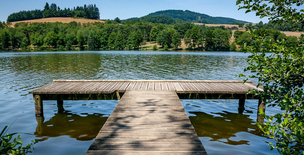 Lac des sapins beaujolais vert