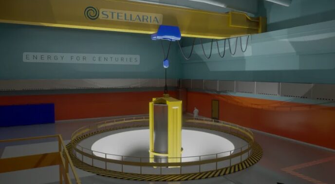Prototype de réacteur à sels fondus de la start-up grenobloise Stellaria