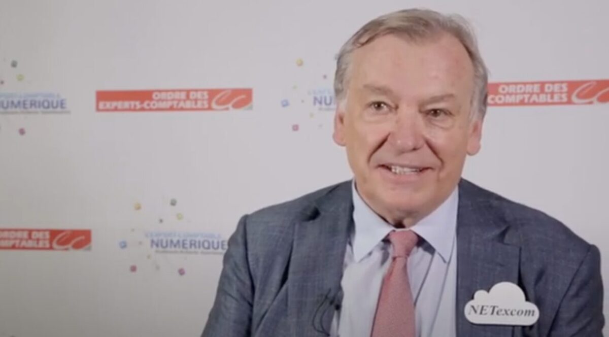 Jean-Claude Sansoë, co-fondateur, avec Jean-Michel Aulas, de Cegid.