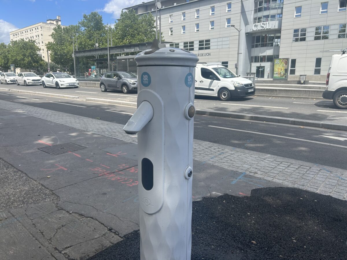 Nouvelles fontaines à eau