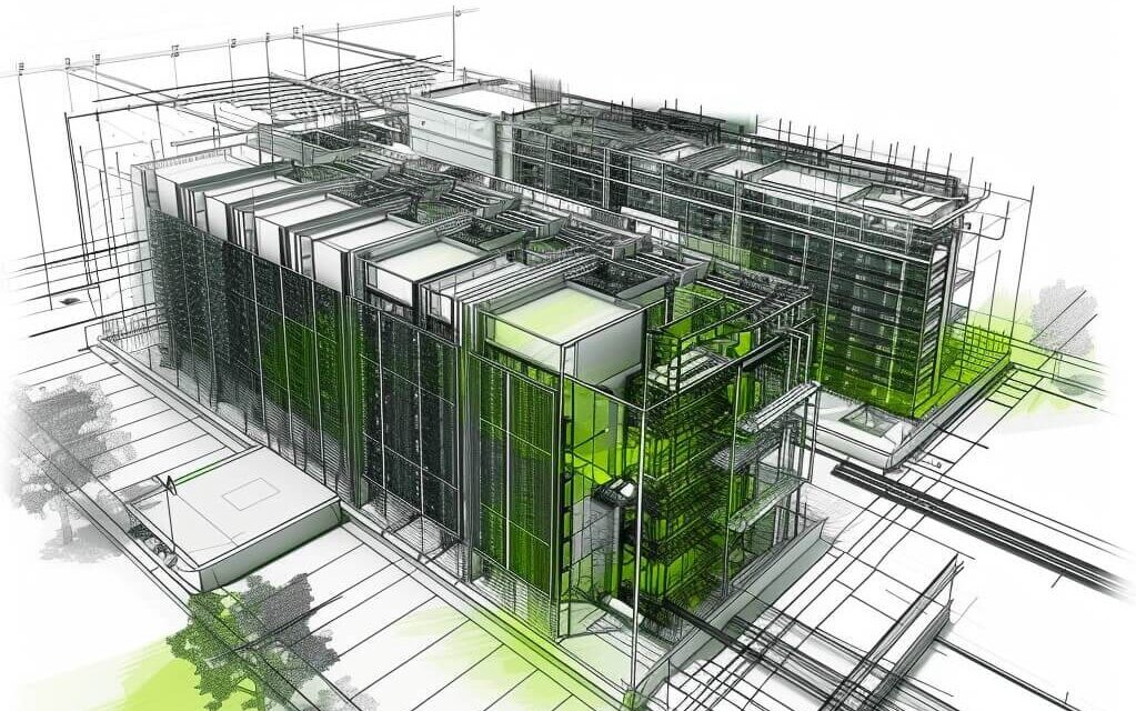 Un aperçu du futur Data center d’IA de l’entreprise Sesterce.