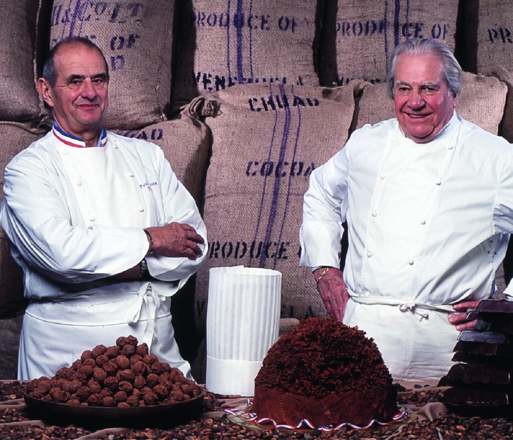 Paul Bocuse et Maurice Bernachon