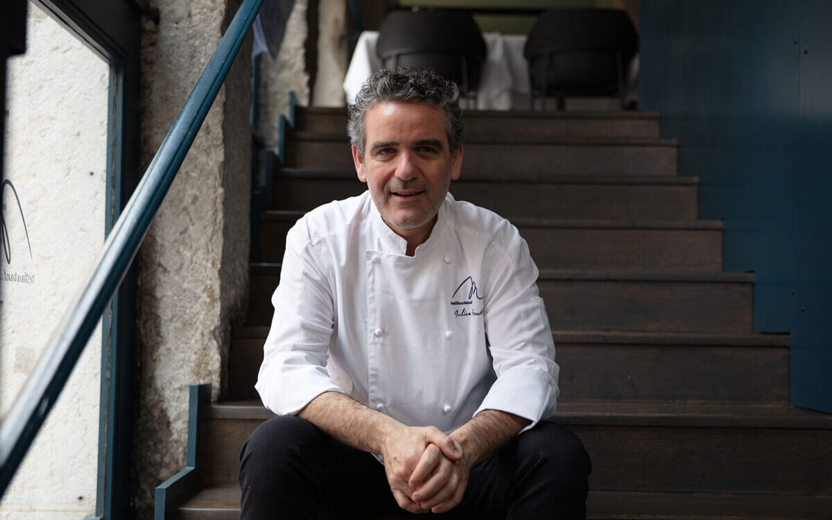Julien Gautier, cher du M Restaurant
