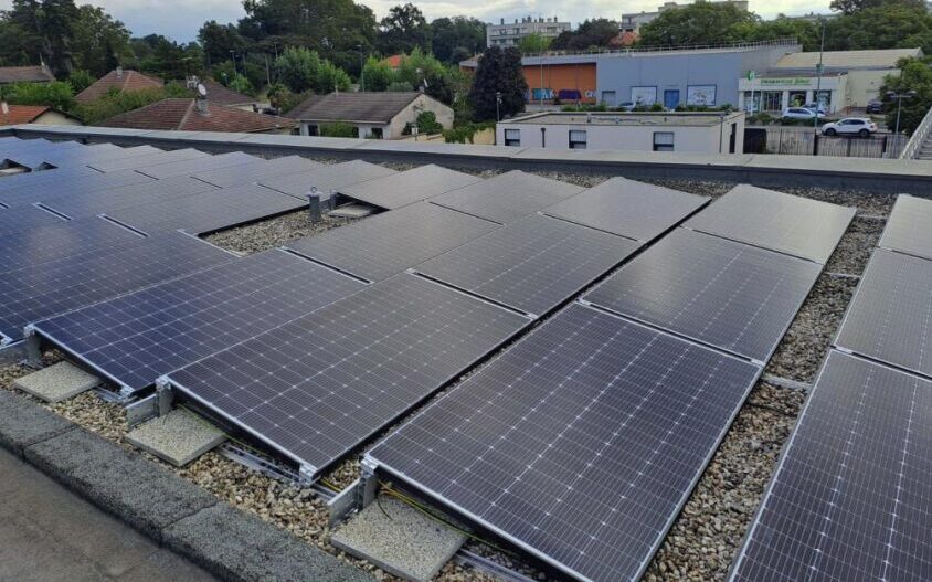 Panneaux photovoltaïques lycée Henri Barbusse