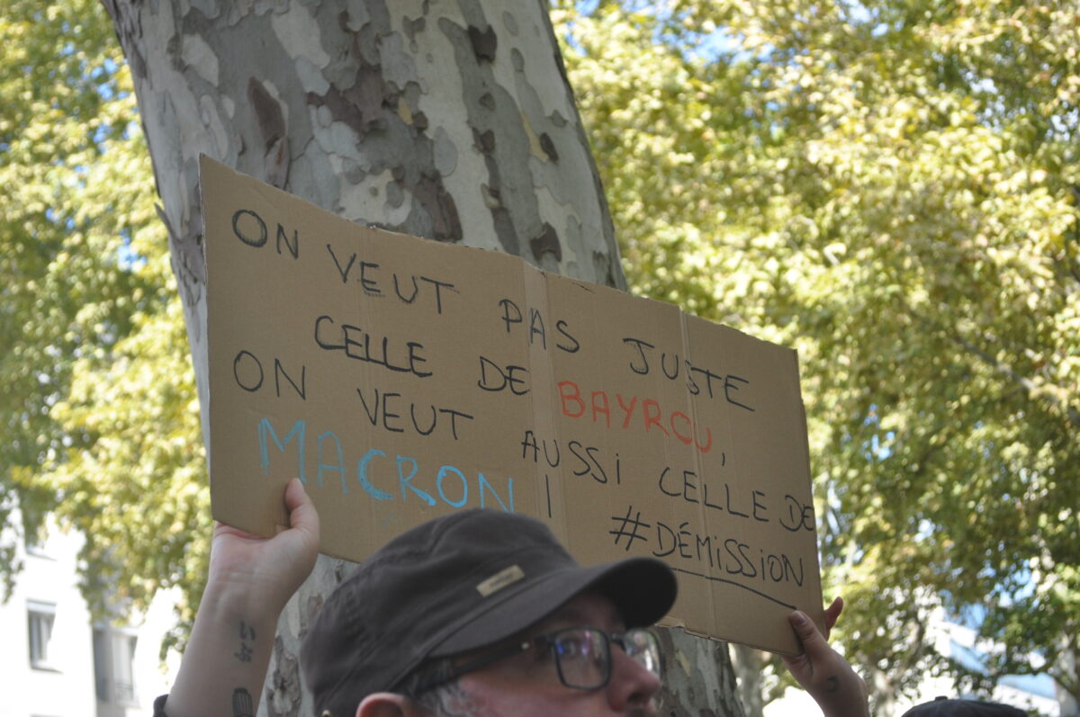 Manifestation grève 10 septembre