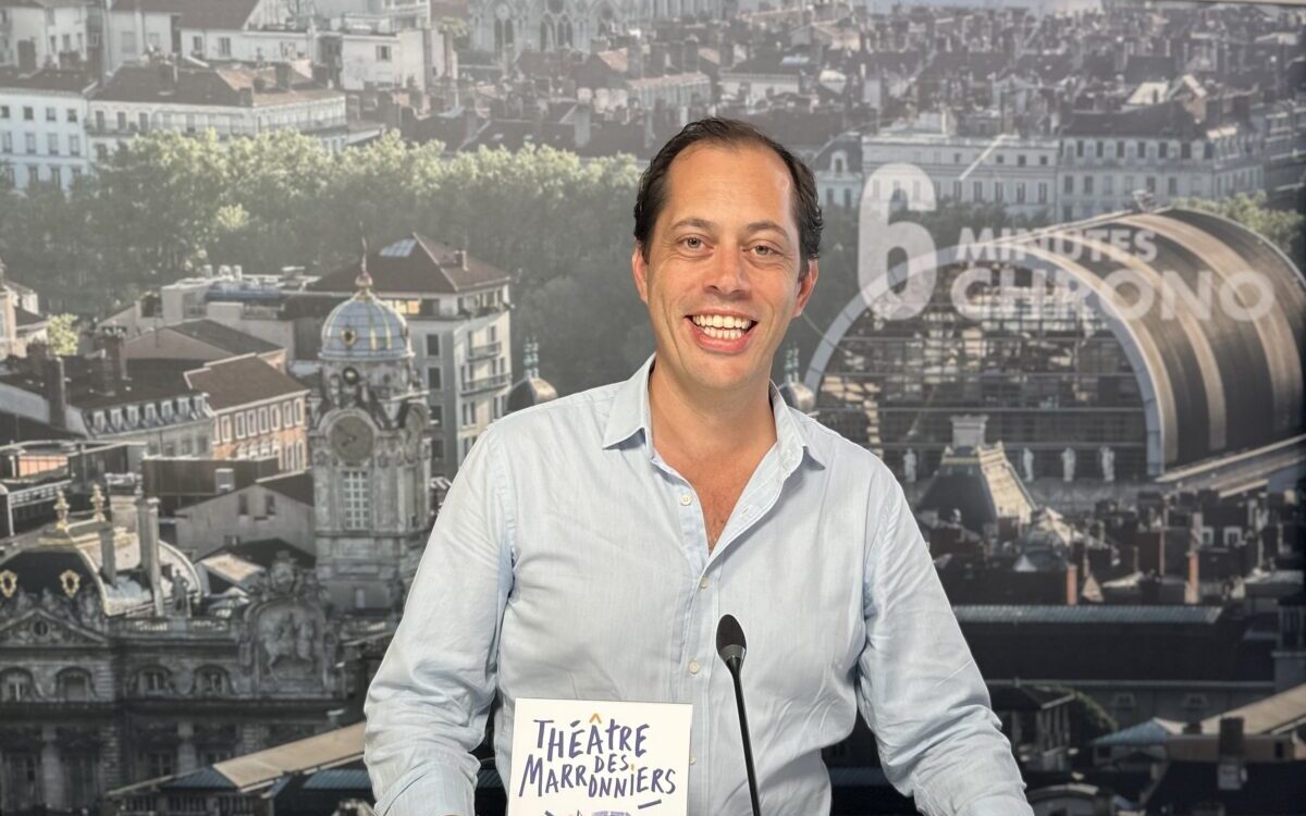 Damien Gouy, directeur du Théâtre des Marronniers