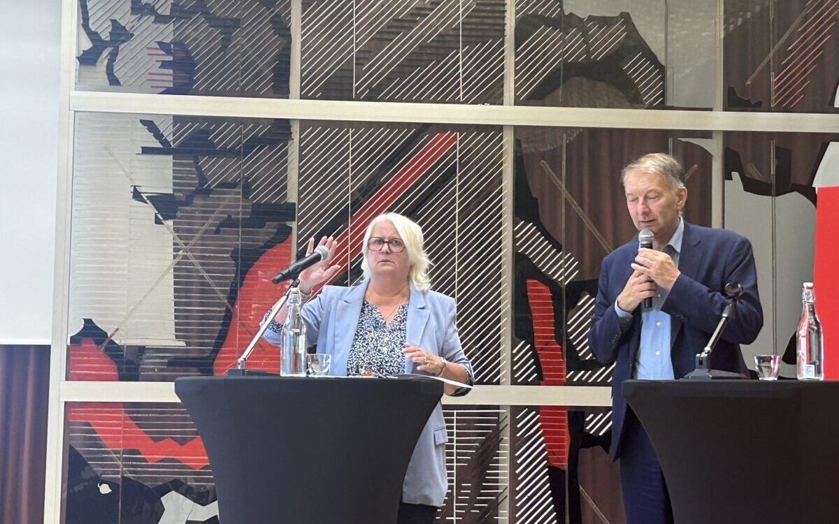 Michèle Picard et Bruno Bernard