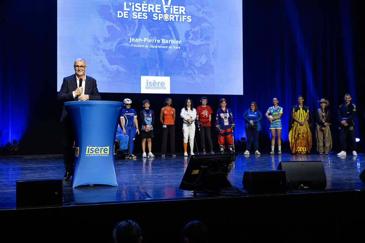 cérémonie "l'Isère, fière de ses sportifs" 8è édition,