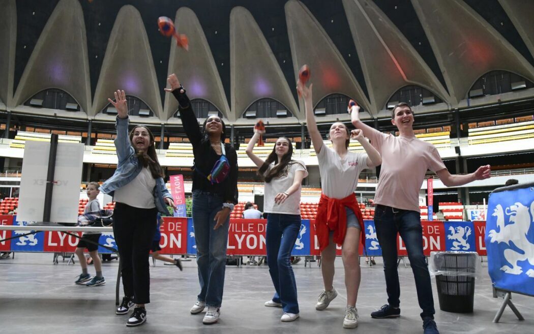 Jeux pour tous et toutes à Gerland olympiades