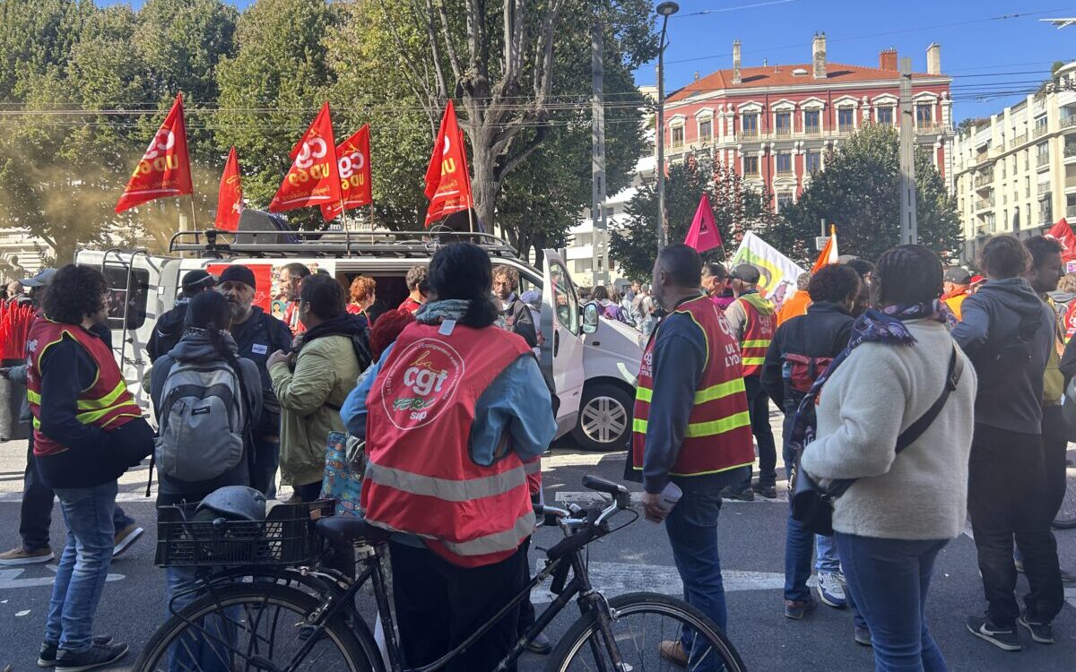 Personnel Lyon 2 grève 2 octobre