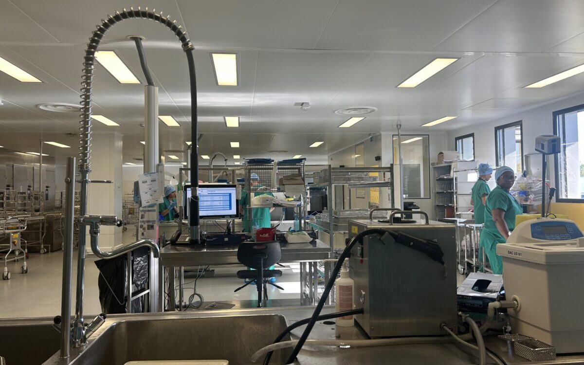 Stérilisation centrale des HCL