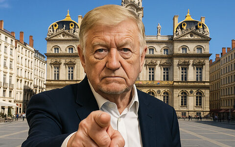 Jean-Michel Aulas Donald Trump