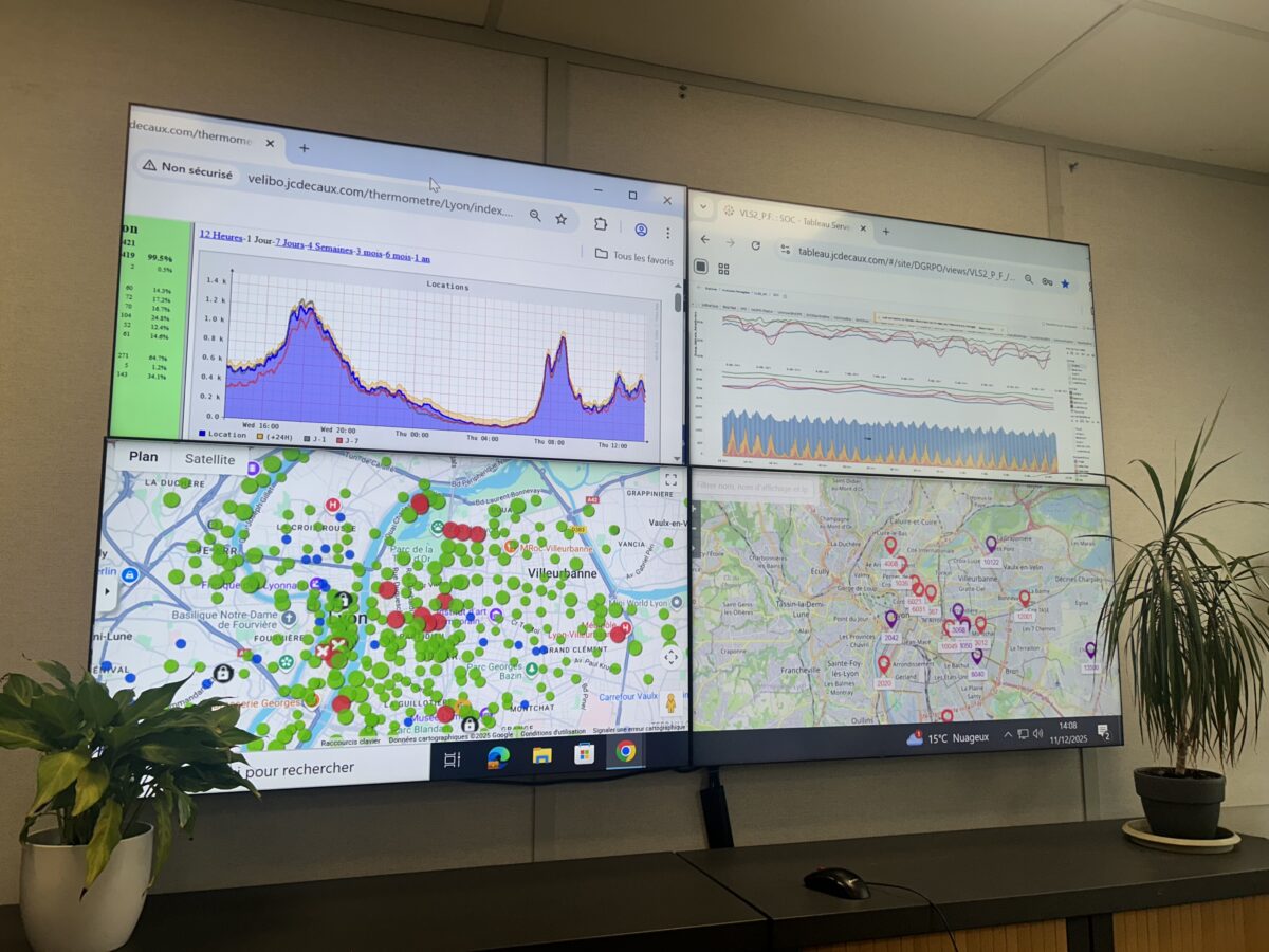 Centre de régulation Vélo'V