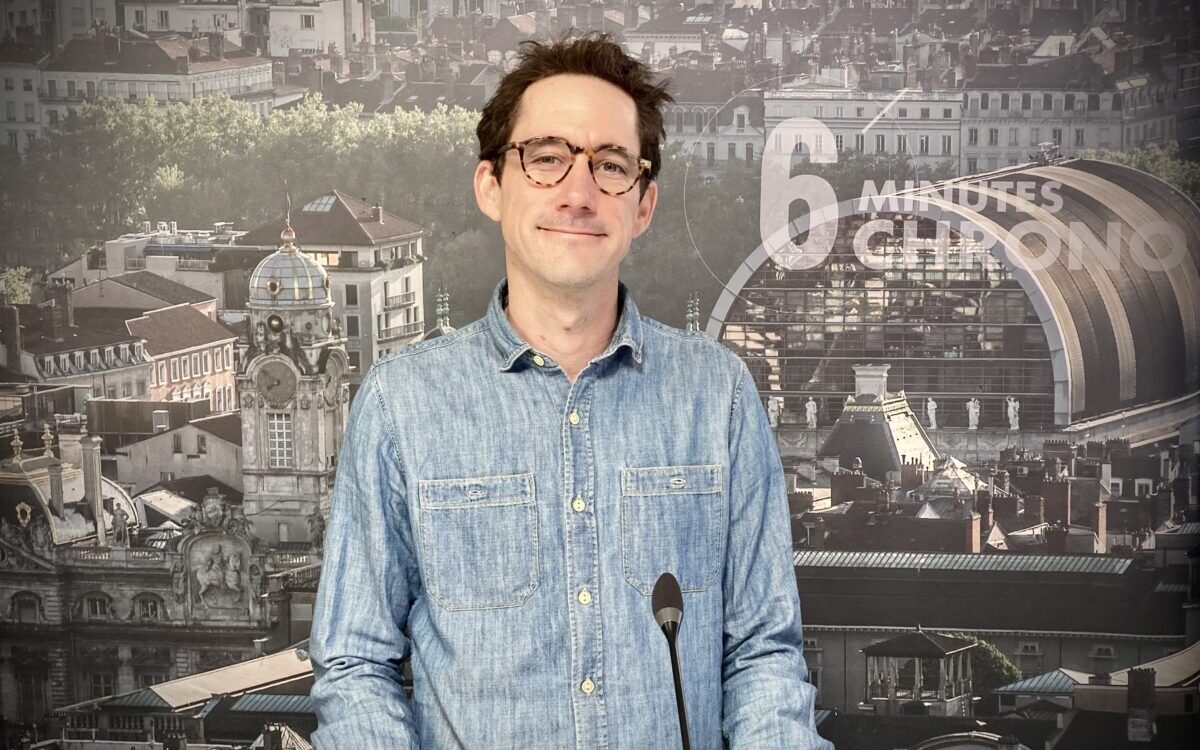 Baptiste Peycelon, directeur du Faitout, est l'invité de 6 minutes chrono / Lyon Capitale.