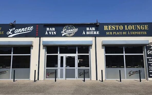 Devanture Bar festif