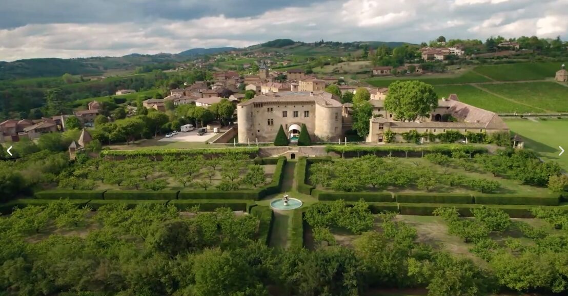 le château de Bagnols en beaujolais