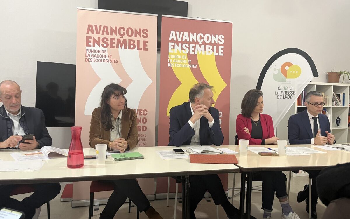 Bruno Bernard et ses colistiers Avançons Ensemble pour les métropolitaines 2026. (@CM)