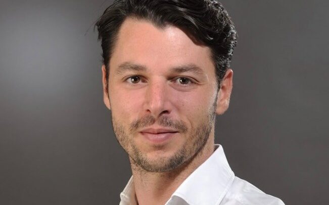 Edouard Raffin, tête de liste de la gauche aux élections municipales à Rillieux-la-Pape.