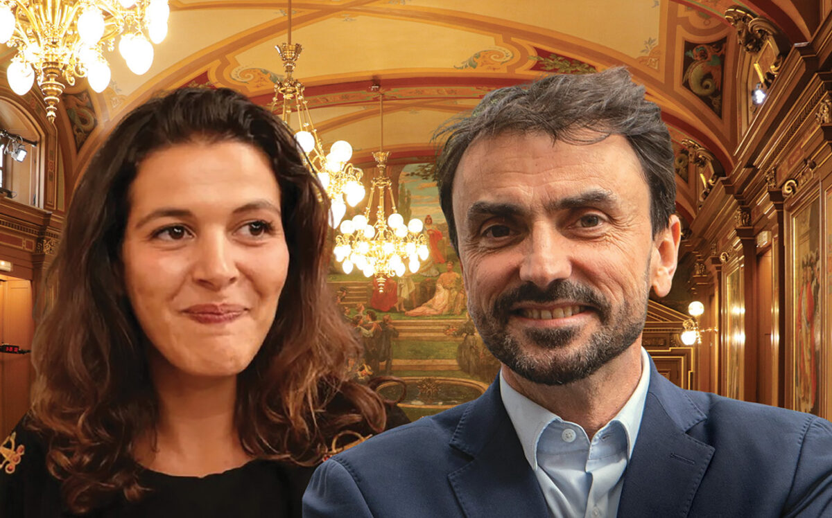 Anaïs Belouassa-Chérifi et Grégory Doucet