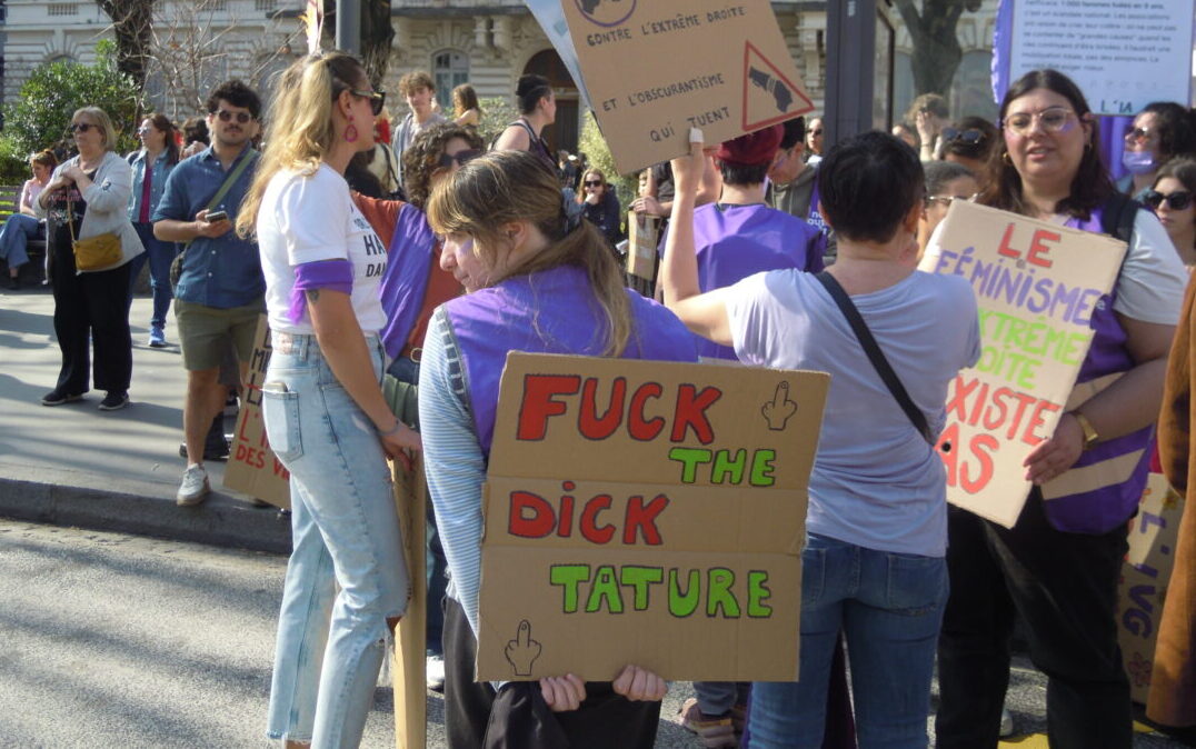 Marche du 8 mars 2026 à Lyon (@Clémence Margall)