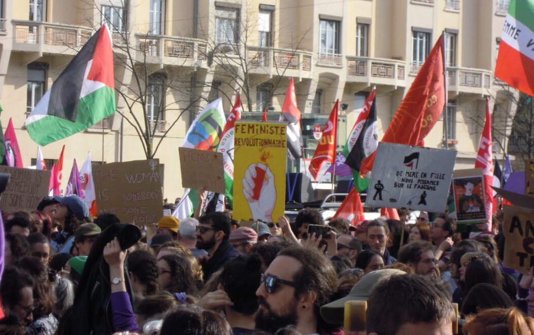 Marche du 8 mars 2026 à Lyon (@Clémence Margall)