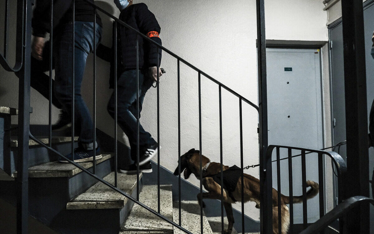 Opération anti-drogue à Grigny