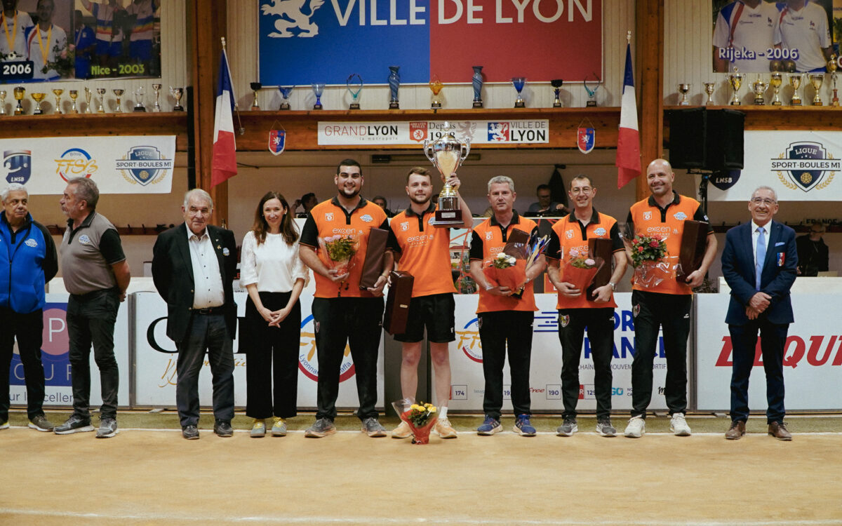 Boulistes Lyon boulodrome des canuts
