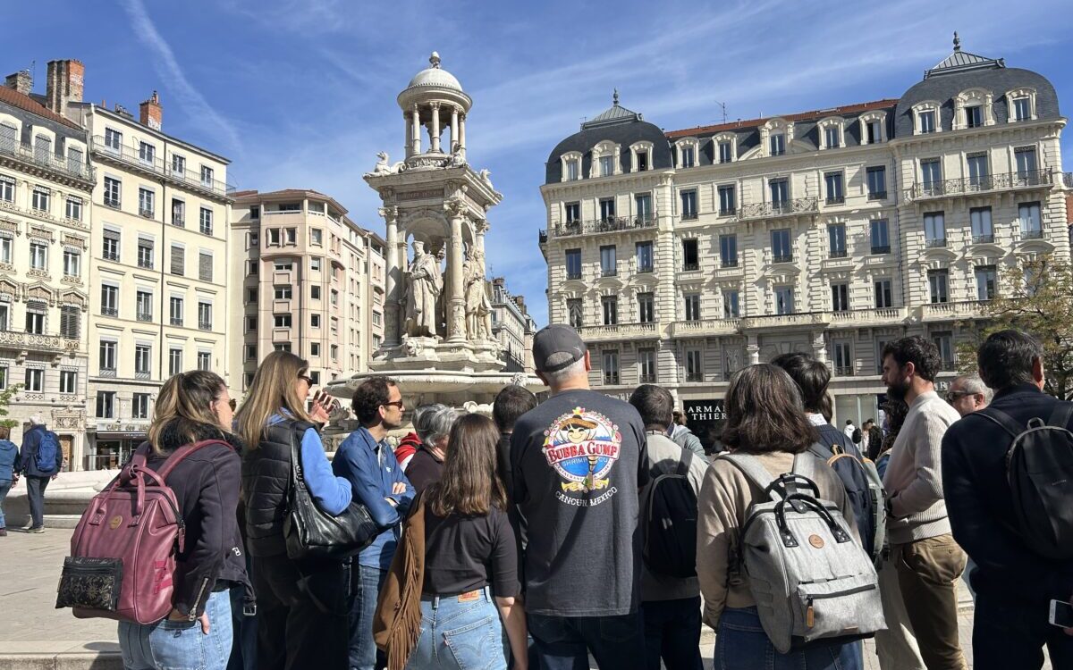 Visite Lyon Place des Jacobins