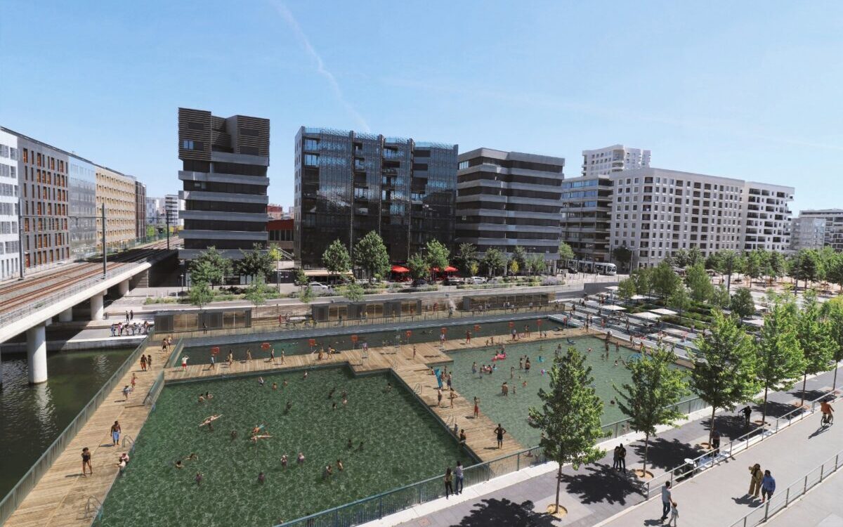 Baignade urbaine prévue à l'été 2027
