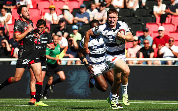 Le LOU Rugby reprend des couleurs face à Castres. (Photo by Stephane Pillaud/Icon Sport via Getty Images)