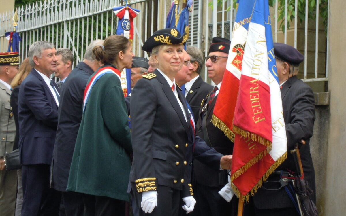 Cérémonie de départ de la préfète du Rhône Fabienne Buccio (Clemence Margall)