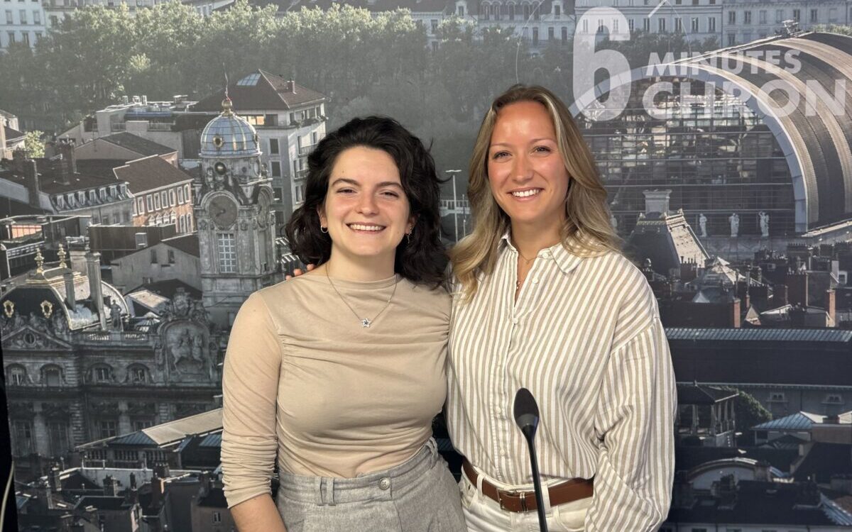 Elodie Corvaisier et Inès Torres Auré, candidats lyonnaises à la finale nationale de Ma Thèse en 180 secondes