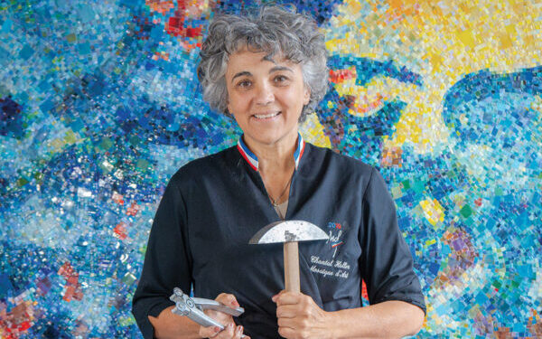 Chantal Haller, meilleur ouvrier de France mosaïste d'art à lyon