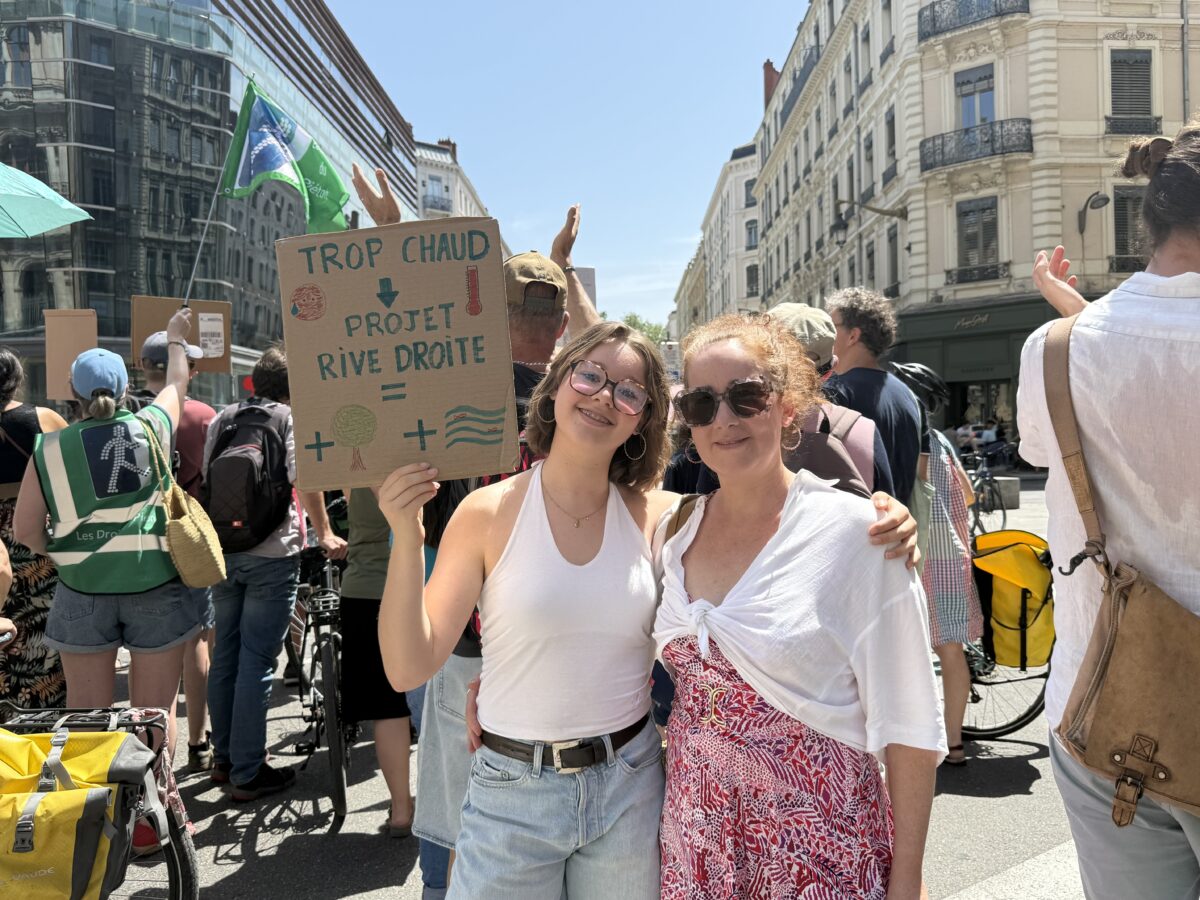 Elisabeth et Anaëlle Aymar défendent une Presqu'île plus apaisée.
