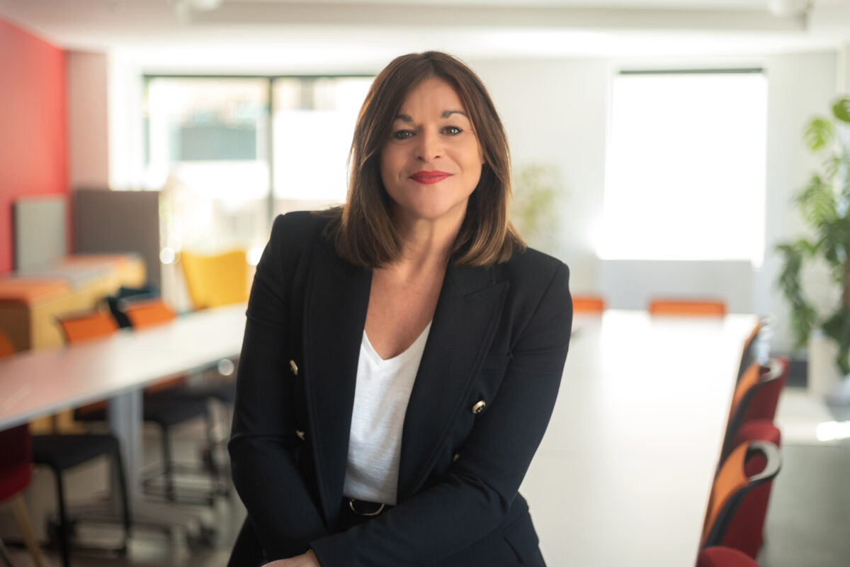 Caroline Rébé, nouvelle directrice d'Harmonie Mutuelle pour la région AURA.