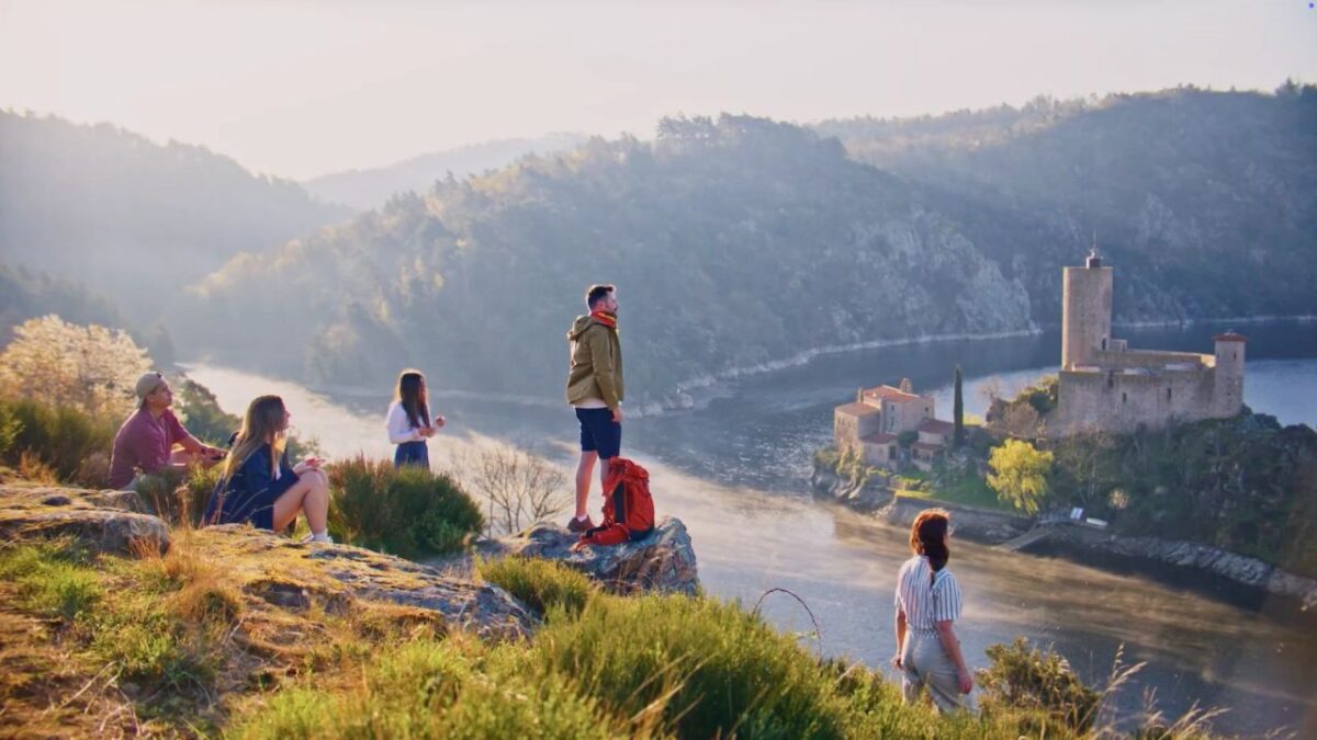 Image illustrant la campagne de déconnexion de Loire Tourisme. ©LoireTourisme