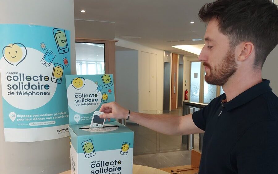 Collecte de téléphones. @ecosystem